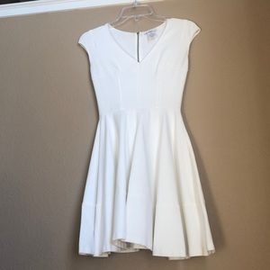 Off- White short sleeve dress